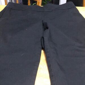 Croft and barrow  12p stretch pants black